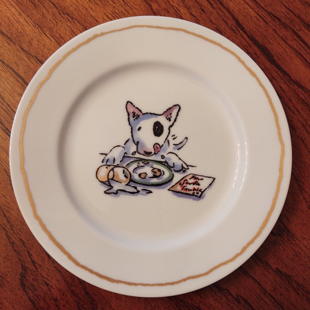 William Sonoma Holiday Plate